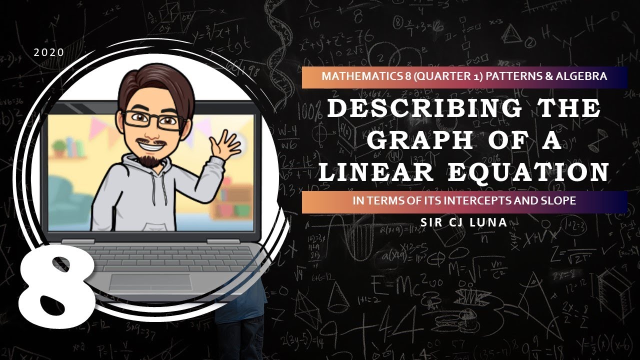 Describing the Graph of Linear Equations (Math 8 Quarter 1 Week 6 ...
