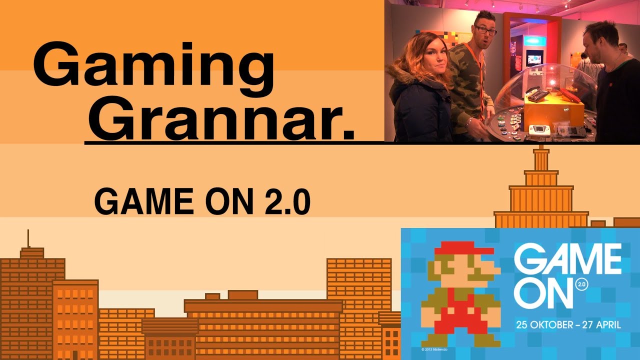 Video till Spelutställningen Game On 2.0 förlängs