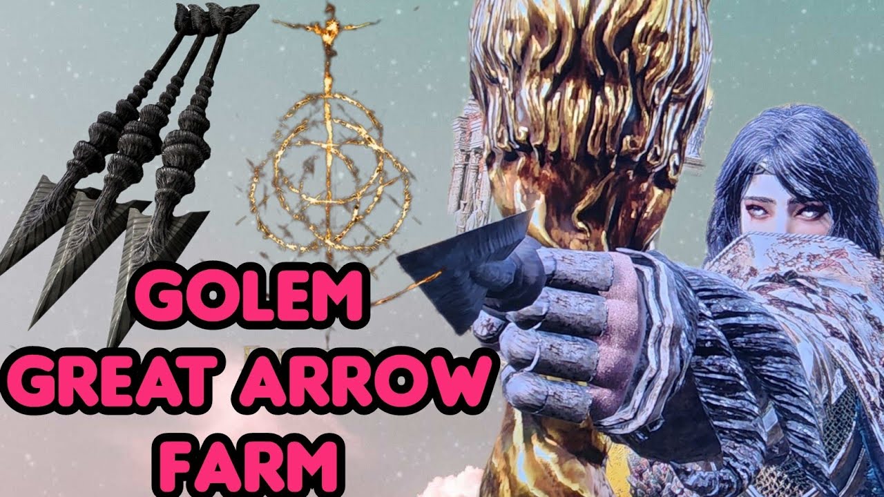 Easy Golem Great Arrow Farm Elden Ring YouTube