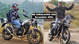 Himalayan 450 vs Scrambler 400x  Honest Opinion | BuluBiker
