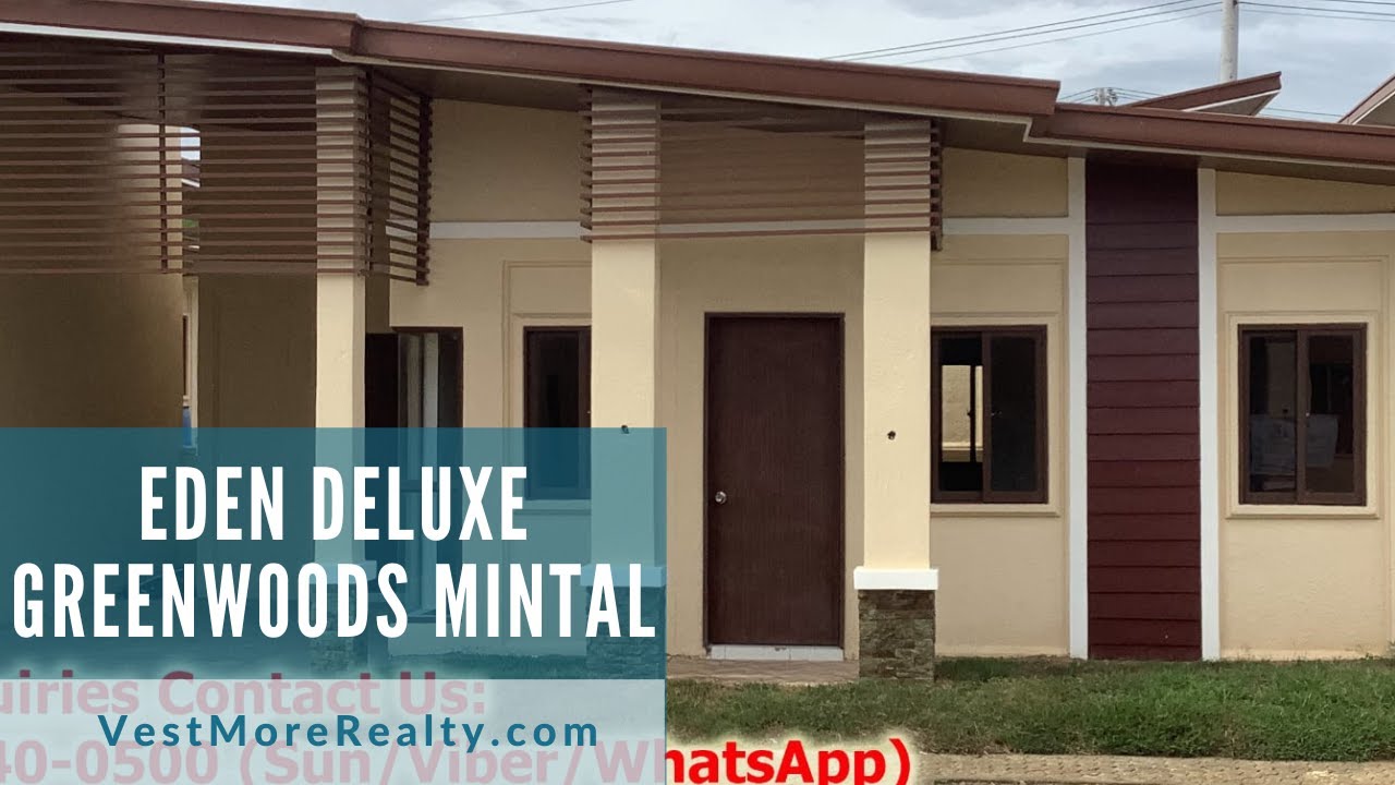 Eden Deluxe House Model at Greenwoods Mintal, Davao City