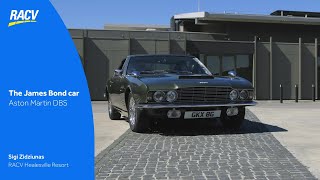 Former James Bond Aston Martin DBS stars on Melbourne streets