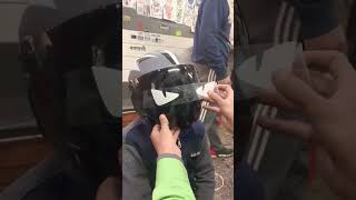 full wrapping helmet modified and eyes 🔥🔥 #short #viral #likesharesubscribe screenshot 5