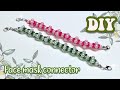 Konektor masker mutiara model terbaru 3D/ beadingjewelry/beading bracelet tutorial/face mask adapter