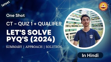 Ace Your IITM Computational Thinking Quiz 1 & Qualifier | Jan 2024 PYQ Solutions | IIT Madras