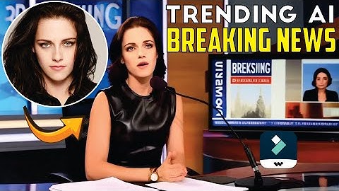 3 Best Breaking News AI Video Templates in Filmora Mobile | Create Trendy News Videos with AI