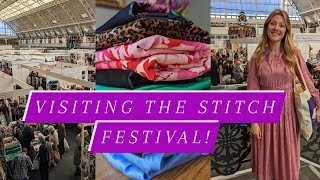 Visiting the Stitch Festival 2023! Fabric shopping, sewing plans and new patterns