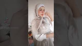 لفات طرح جديدة hijab style with kary elshazly