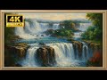Feng Shui Waterfall Art | Frame TV Ambient Video for Energy, Wealth &amp; Relaxation [4K UHD]