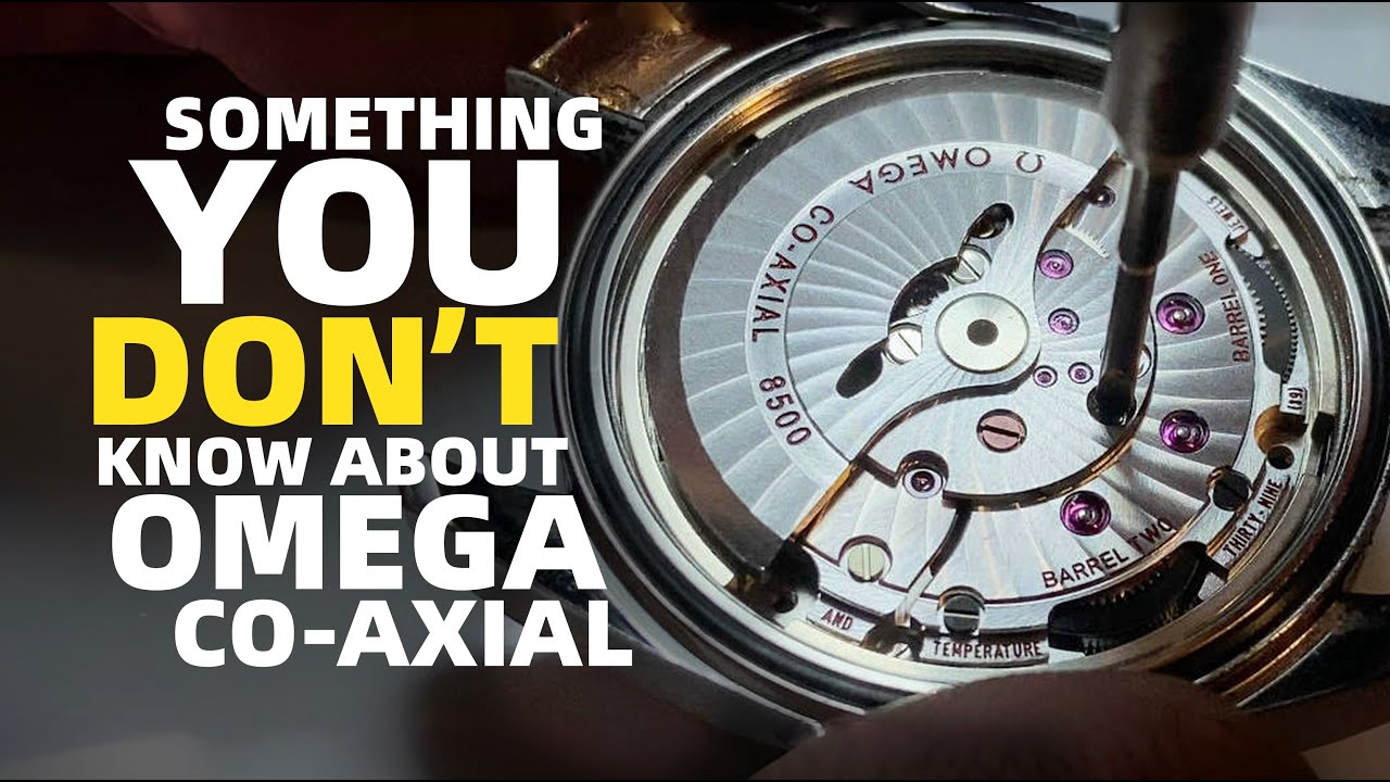 Что вы не знаете об Omega Co-axial