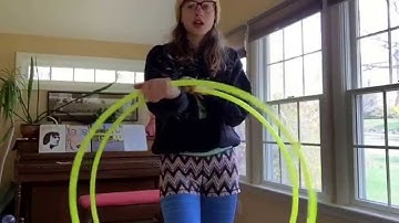 Flower trick hula hoop tutorial