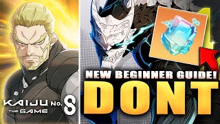 DONT MAKE THESE MISTAKES & IMPORTANT! Beginner Guide & Pulls! (Kaiju No 8 The Game)