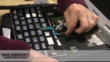 How to Replace a Keyboard in the Panasonic Toughbook CF-30