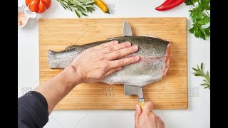 Fastest Fish Cutting Skills | Live Porgy Fish Fillet | Fish Clean and Fillet Videos