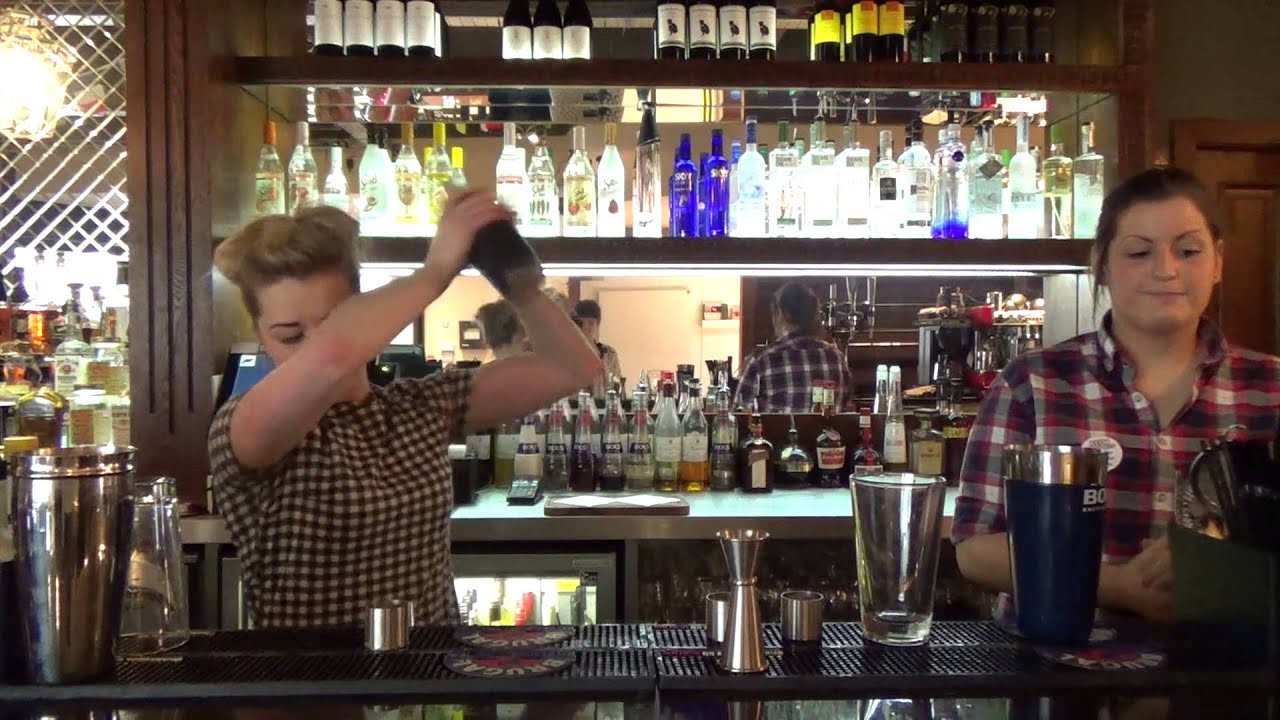 Brody from NY American Grill Glasgow makes Sweet & Salty Cocktail YouTube
