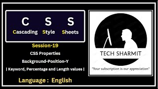Background-Position-Y | Properties in CSS  | CSS - Cascading Style Sheets |  (Session-19)