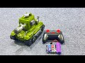 Unboxing tanks, dump trucks, alloy catapult cars, and remote-controlled motorcycles.