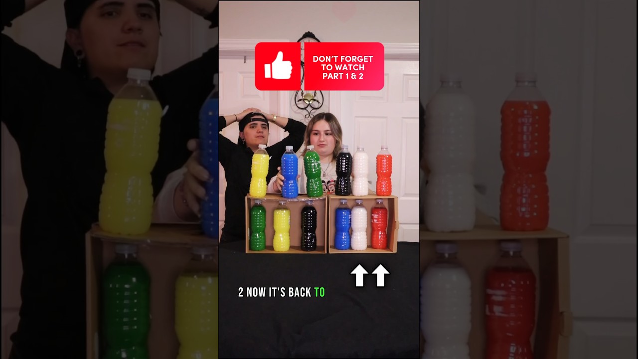 GUESS THE COLOUR CHALLENGE PT. 3 #challenge #game #bottlechallenge #vlog #comedy #withmywife