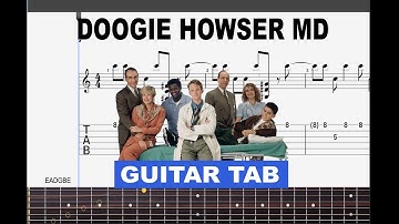 Doogie Howser M.D. Theme (TV Show) - Fingerstyle Guitar Tab