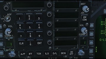 DCS UFC Numberpad Input