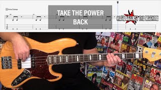 Take The Power Back // Rage Against The Machine // Bass Cover with FREE PDF TABs