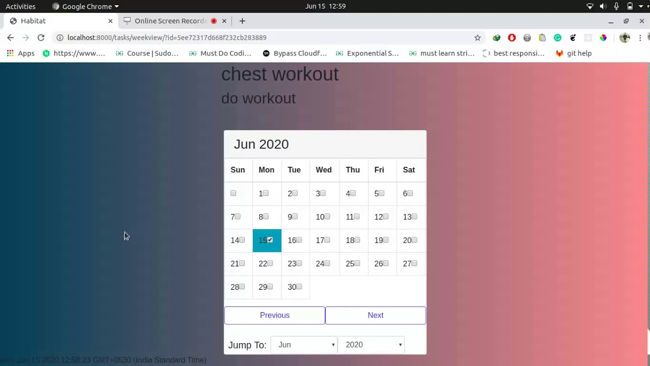 HABIT TRACKER APP (FULL STACK) - YouTube