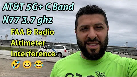 AT&T 5G+ at Cleveland Hopkins International Airport! | N77 3.7 ghz C Band