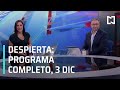 Despierta I Programa completo 3 de Diciembre 2020