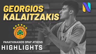 Milwaukee Bucks Rookie Georgios Kalaitzakis Panathinaikos OPAP Athens Highlights
