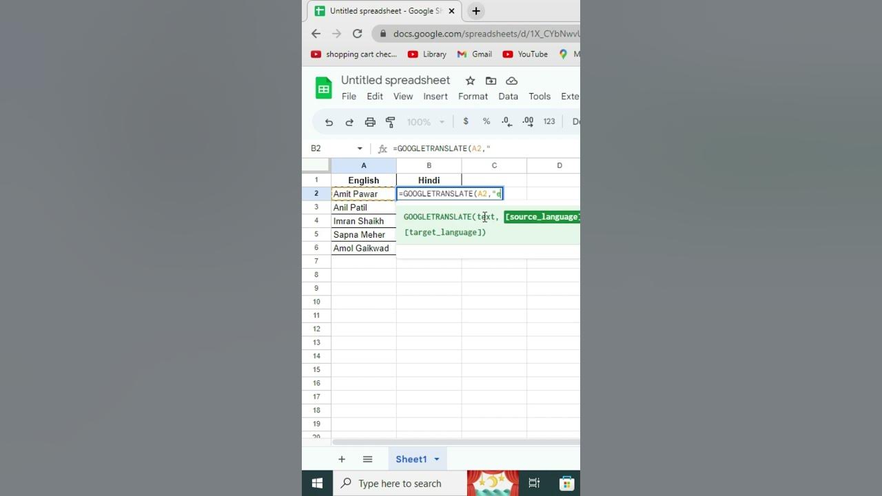 how-to-convert-text-english-to-hindi-in-google-sheet-convert-text