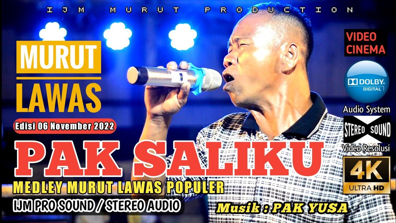 MEDLEY LAGU MURUT LAWAS COVER PAK SALIKU | ACARA AMAKAN ALMARHUM KADES FRENDY EFENDY DI KALAMPISING