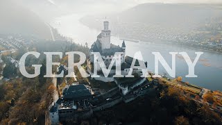 Beauty of Germany (4K) | Cinematic Travel Video | Rhine River | Castles and Old Towns