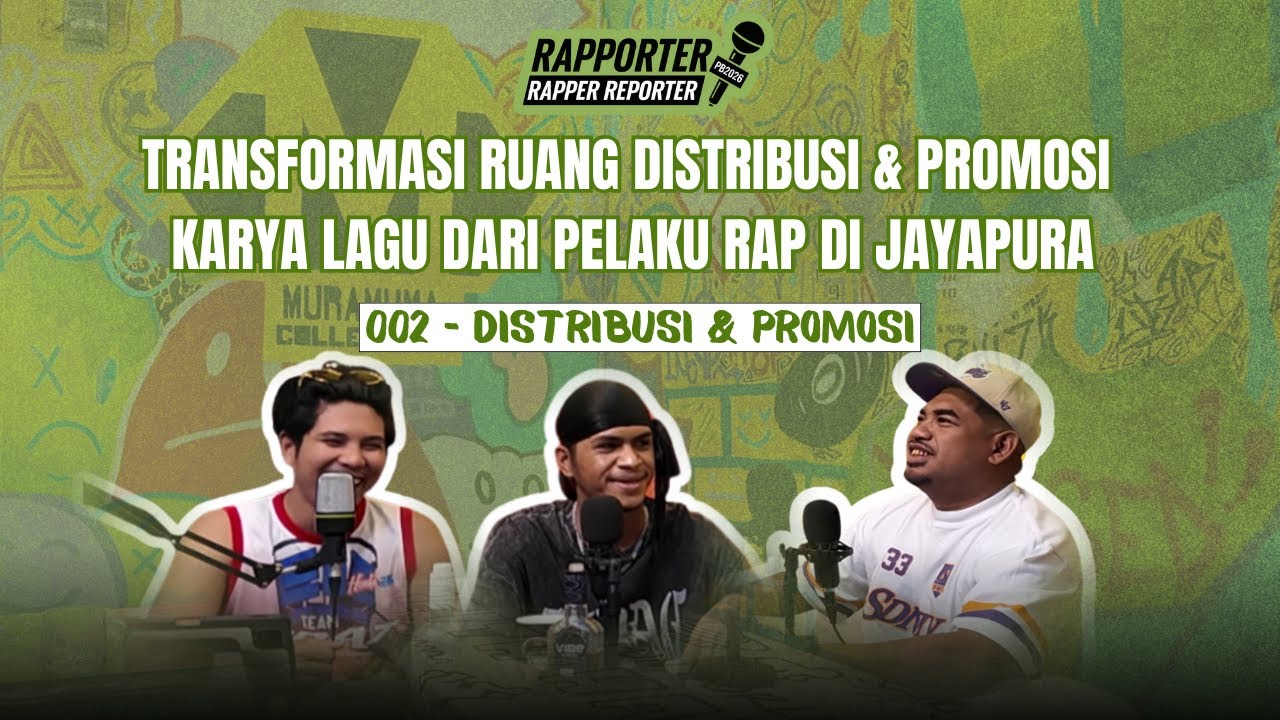 002 | DISTRIBUSI PROMOSI LAGU DARI INFRARED SAMPAI KE BLUETOOTH #rapporter 