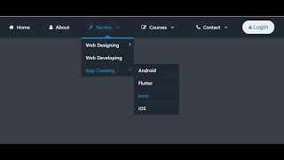 How to make this Multiple Dropdown menu using HTML and CSS