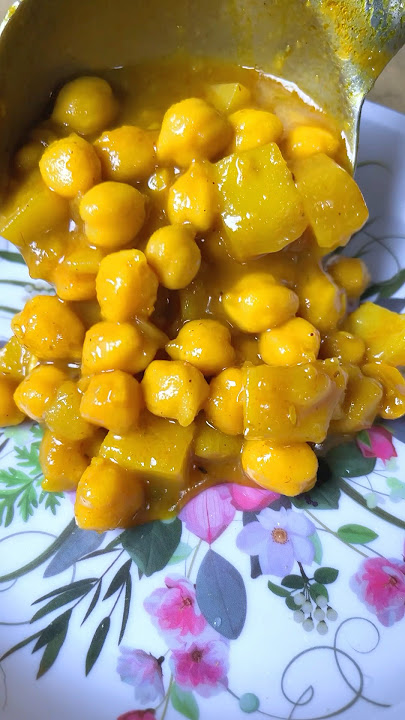 🔥 Chana Masala Recipe | Kabuli Chana Curry at Home #shorts #recipe #villagefood #cooking