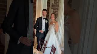 bride sees her stunning reception for the first time