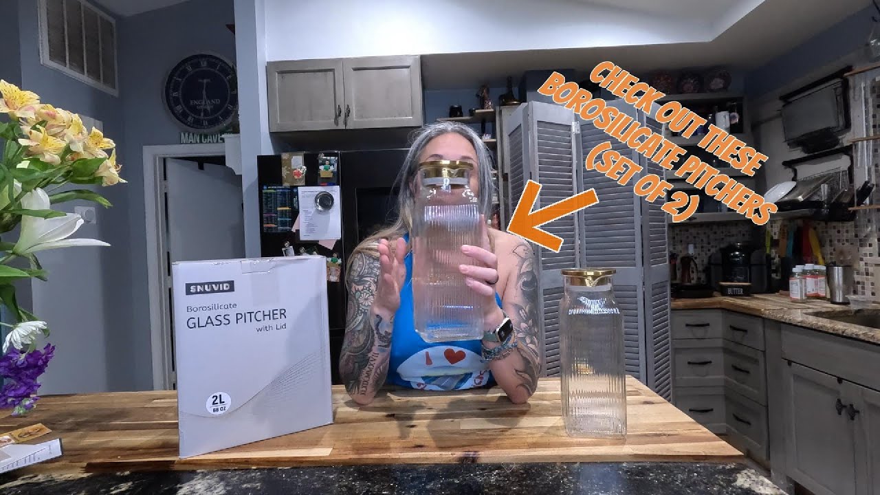 Откажитесь от пластика! Обзор набора квадратных стеклянных кувшинов.