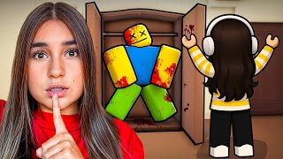 ON CACHE DES CORPS avec ma meilleure amie dans Roblox 😭💀 screenshot 1