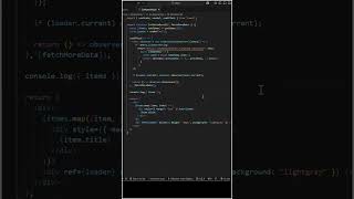 Infinite Scrolling with Intersection Observer #javascript #webdev #ux