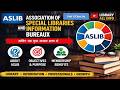 ASLIB (UK) Complete Notes | UGC NET Library Science 2026 | Important MCQs
