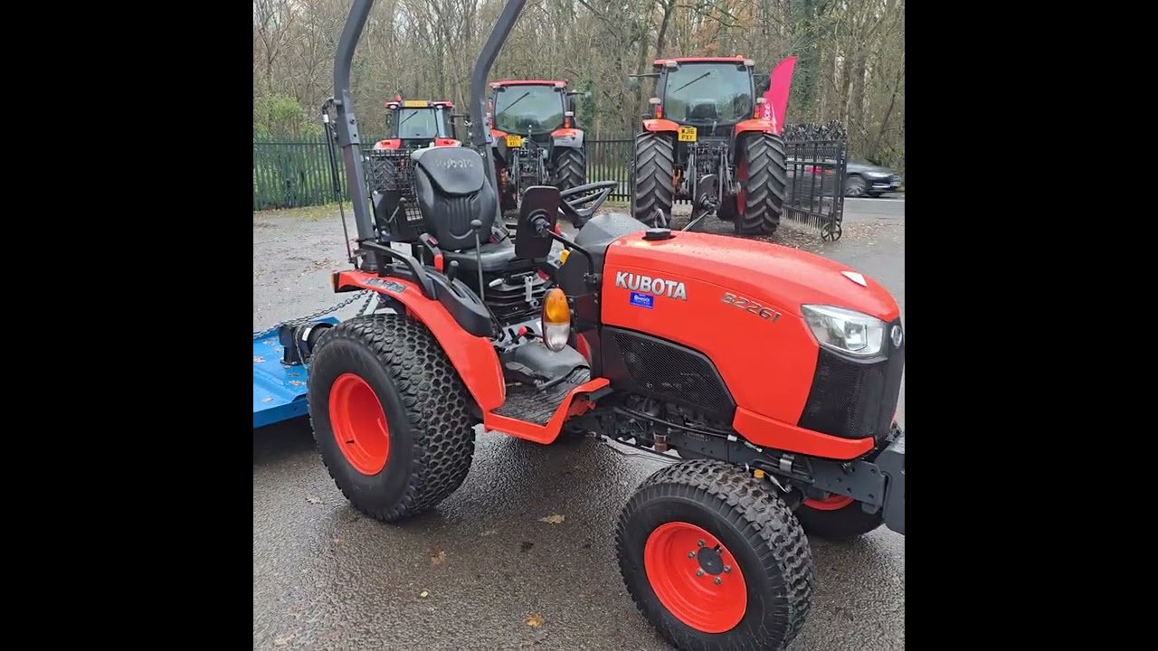 The perfect match - Kubota and Fleming agri implements are the best of the best.