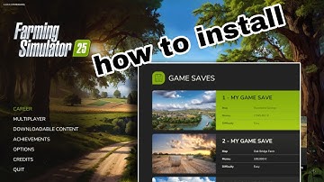 FS25 Save game | How to install