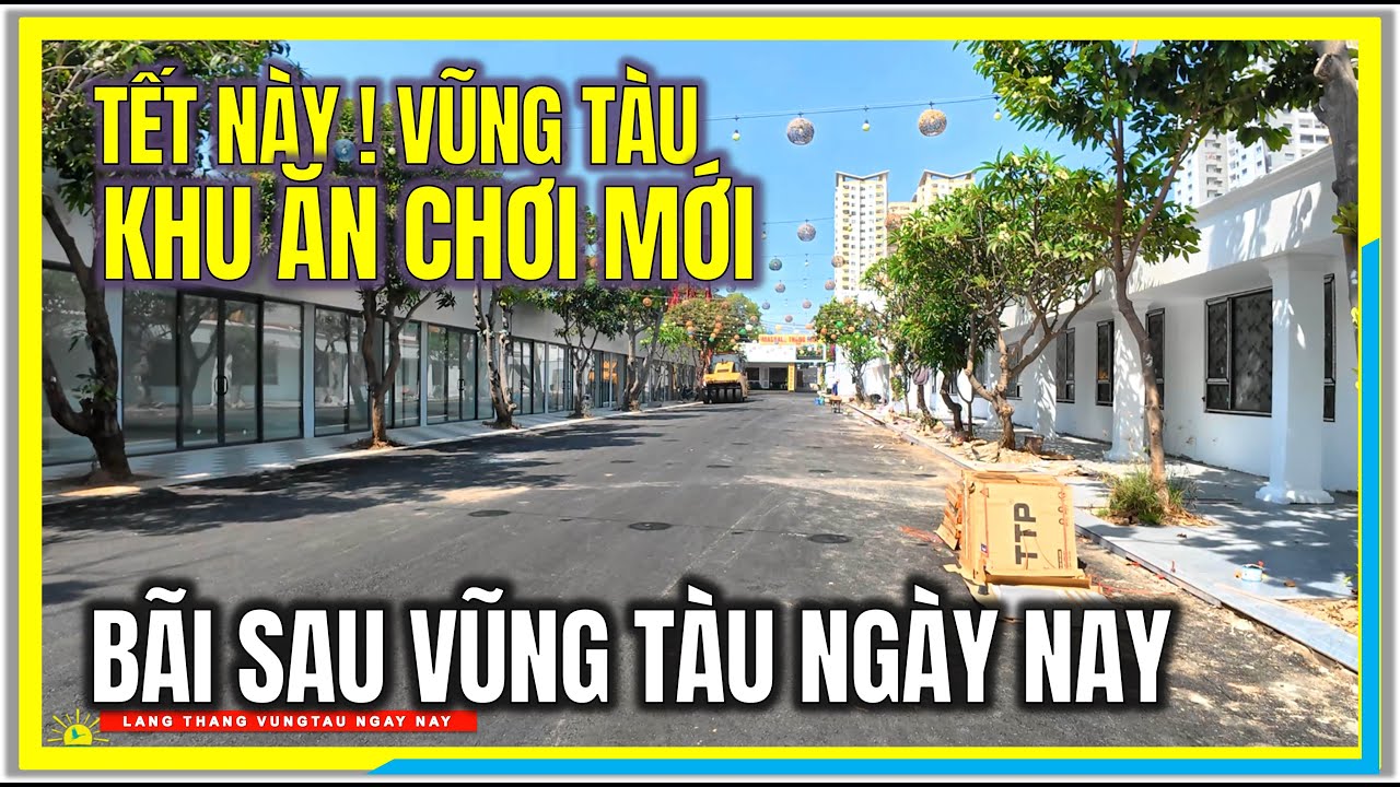 TẾT NÀY ! KHU ĂN CHƠI MỚI TOANH BÃI SAU VŨNG TÀU | MÙA HOA ĐỖ MAI NỞ RỘ | VŨNG TÀU NGÀY NAY