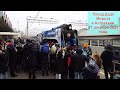 Прибытие поезда Деда Мороза в Астрахань.