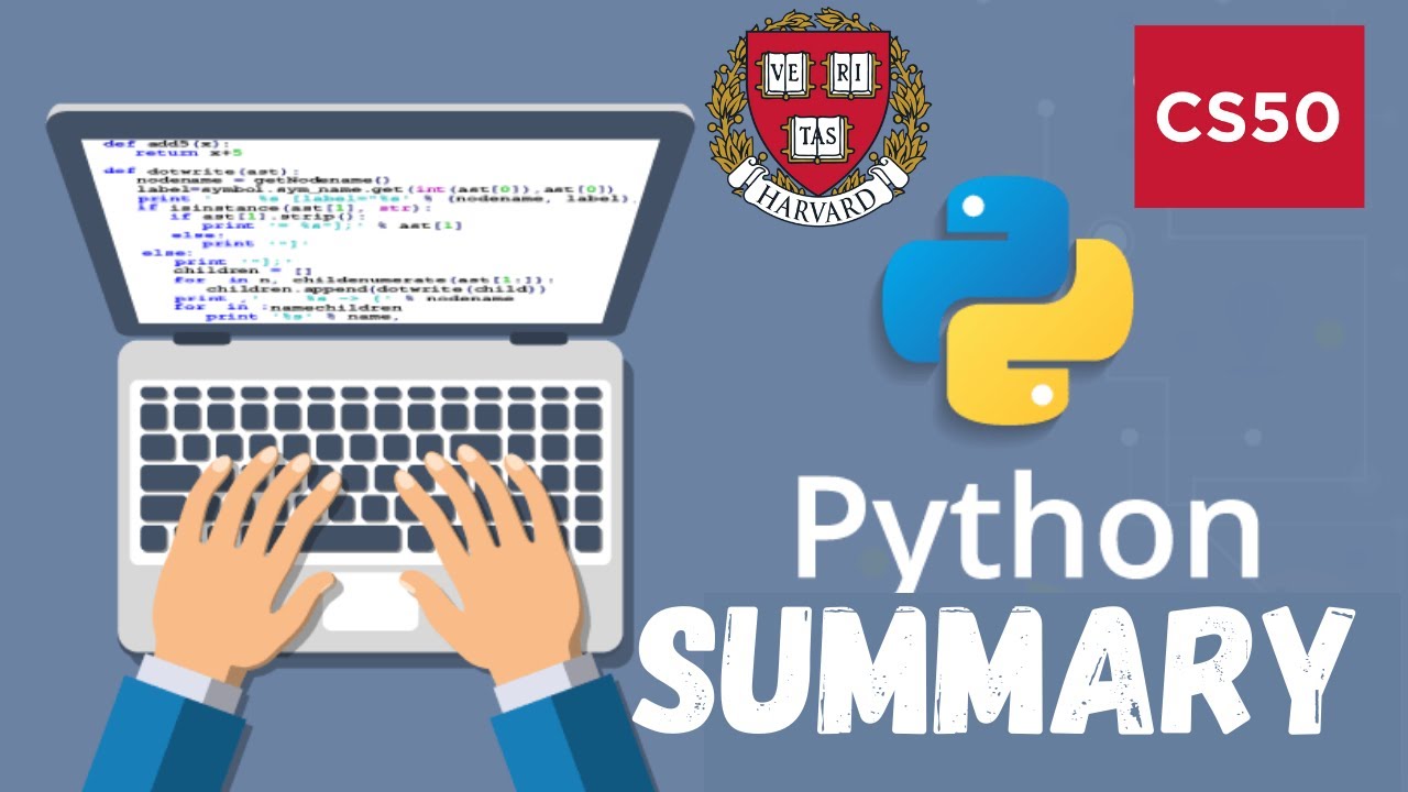 LECTURE 2: PYTHON | SUMMARY (CS50 WEB) - YouTube