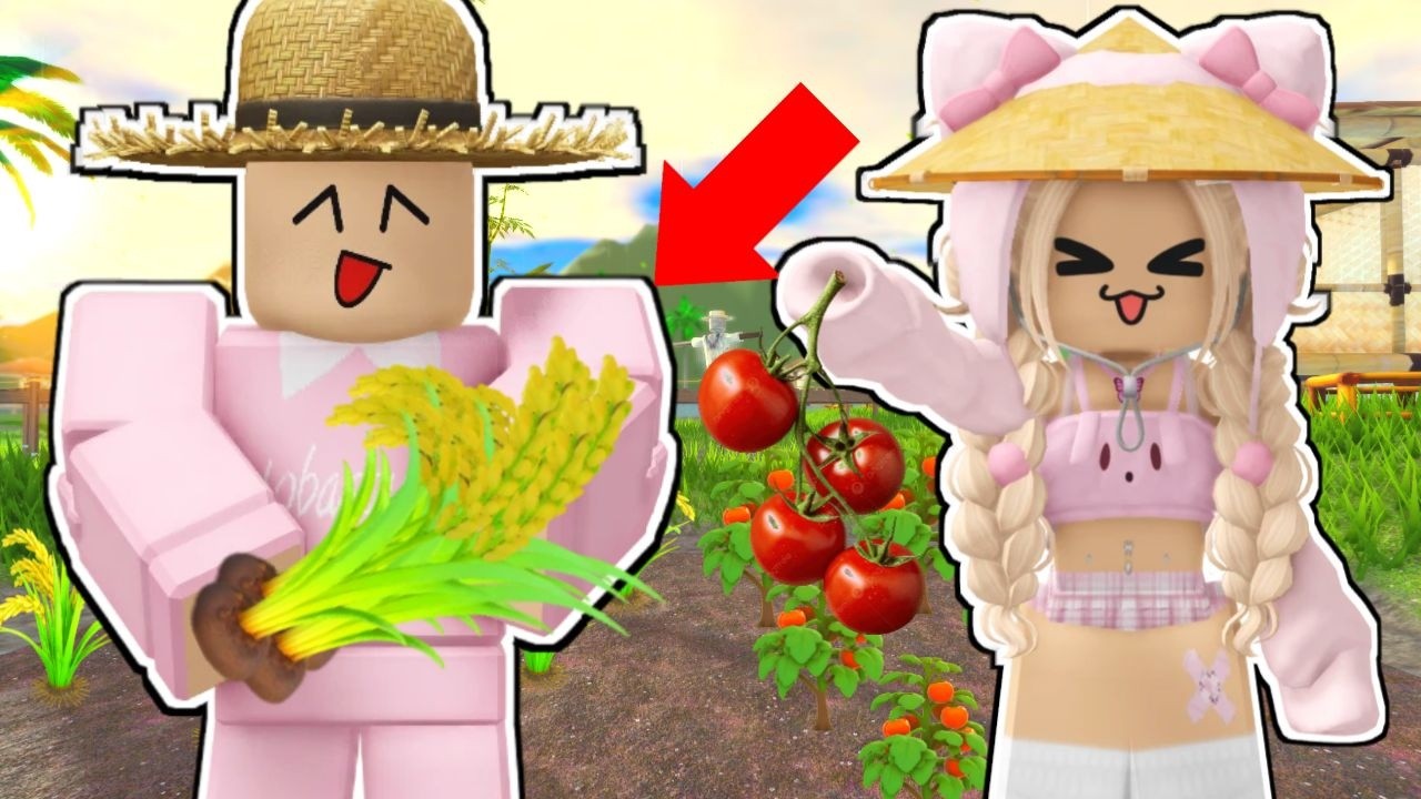 HARI PERTAMA MENJADI PETANI DI ROBLOX !!!