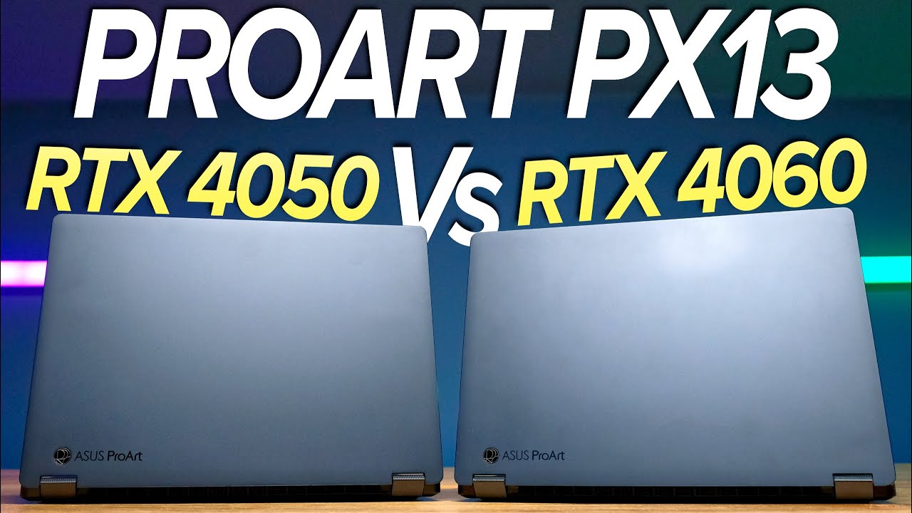 Asus ProArt PX13 HN7306, RTX 4060 - Notebookcheck Reviews Collection