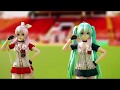 MMD : ライカ / Leica ( Model : ミク & ルカ / Miku and Luka )