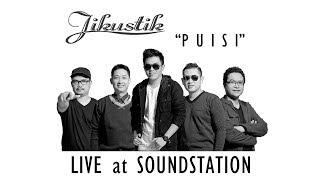 Jikustik - Puisi - Live at Sound Station  - [ Lyric Video ]
