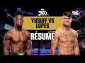 Rsume ufc 300  un tko expditif dans le combat yussuf vs la nouvelle ppite lopes